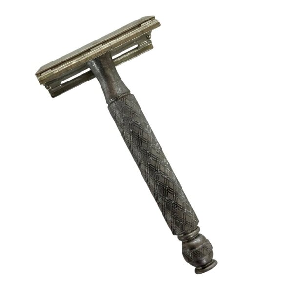 Vintage Ball End Gillette Tech Double Edge Safety Razor USA - Picture 3 of 8